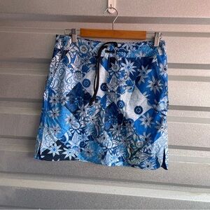 Ripskirt floral patchwork skirt